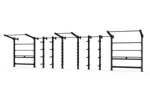 MAGNUM+ SERIES XRIG™ - Wall Mounted Multi Storage-Wall w-Offset Pull-Up bar - MS+