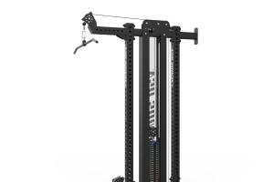 Wall Mounted Weight Stack Combo Pulley Station - H 216 cm.