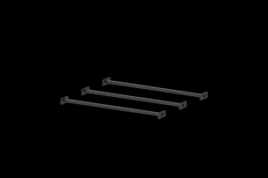 MAGNUM+ SERIES XRIG™ - RACK Monkey Ladder Bar Set - 3 Pz x 3,5' (104 cm.) - MS+