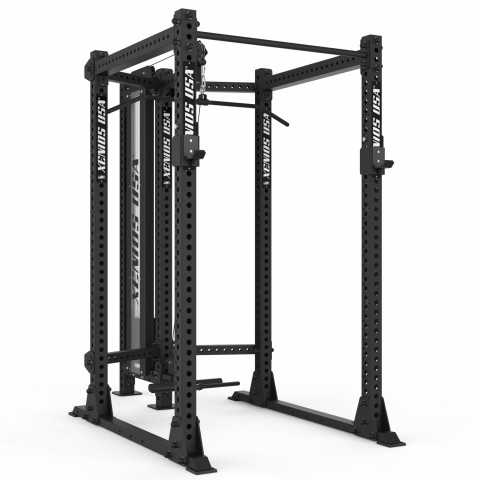 Unlimited Rack w/Weight Stack Back Pulley Station - MS+
