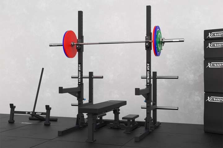 Powerlifting Training Rack - Bar J-Rack inclusi