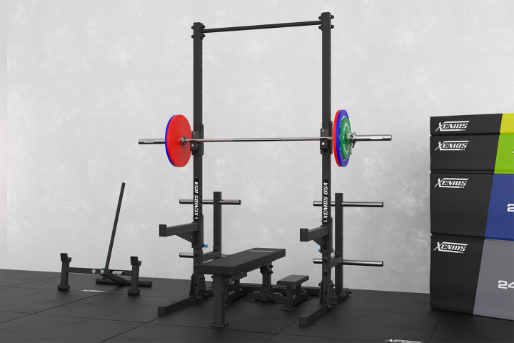 Powerlifting Training Rack PRO - Bar J-Rack inclusi