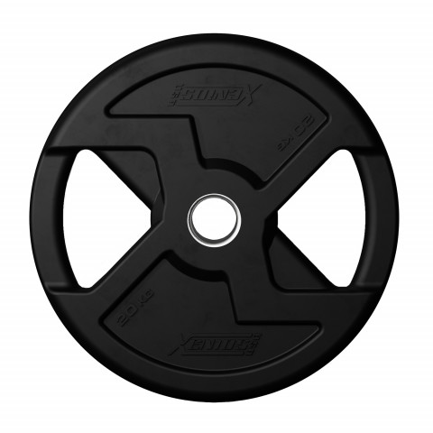 Rubber X-Grips Olympic Plate - 20 Kg