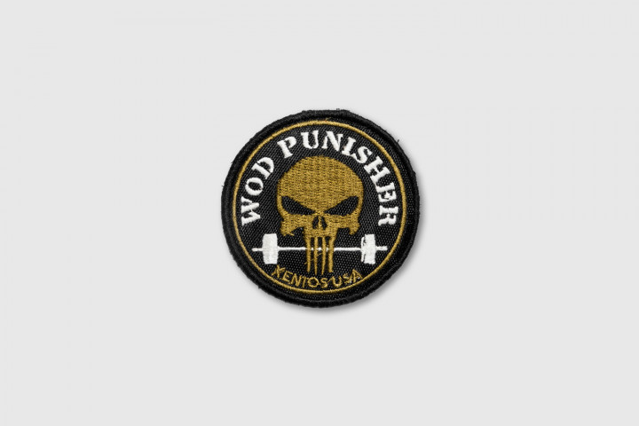 WOD Punisher Embroidered Round Patch