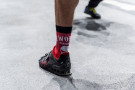 Workout Socks Wod Punisher - Red-White - Xenios USA