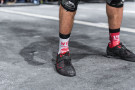 Workout Socks Wod Punisher - Red-White - Xenios USA
