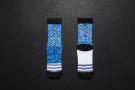 Workout Socks - Labyrinth - Blue-Black - Xenios USA