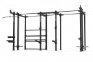 Compact 2xRIG + RACK - w/Adj. Pulley Station - w/Multi Pulley Station - w/Storage Station - w/Bar J-Rack