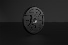 Black Rubber X-Grips Olympic Plate - 5 Kg
