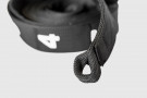 Competition Strap for Gymnastic Rings  w/carabiners - 256 cm. - BLACK