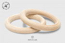 Gymnastic Wood Rings