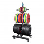 Vertical Plates Tree with wheels