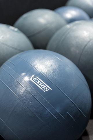 USED - THE ESSENTIALS - 14" Strongman Med Ball - 30 Kg. (65 Lbs - 35 cm.)