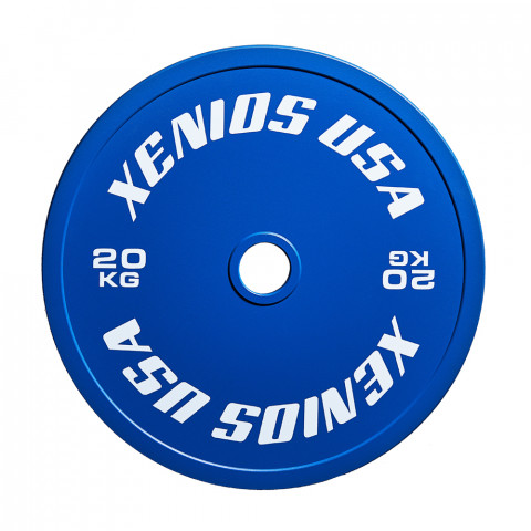CNC STEEL - Blue Powerlifting Calibrated Steel Plate - 20 Kg.