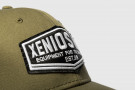 Baseball Mütze - Xenios USA Patch - Olivgrün