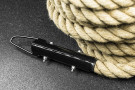 USED - Natural Fiber Sled Drag Rope 15 m - 30 mm w/steel eyelet end