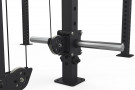 Compact RIG + RACK - w/Adjustbale Pulley Station - w/ Lever Arms Station - w/Bar J-Rack