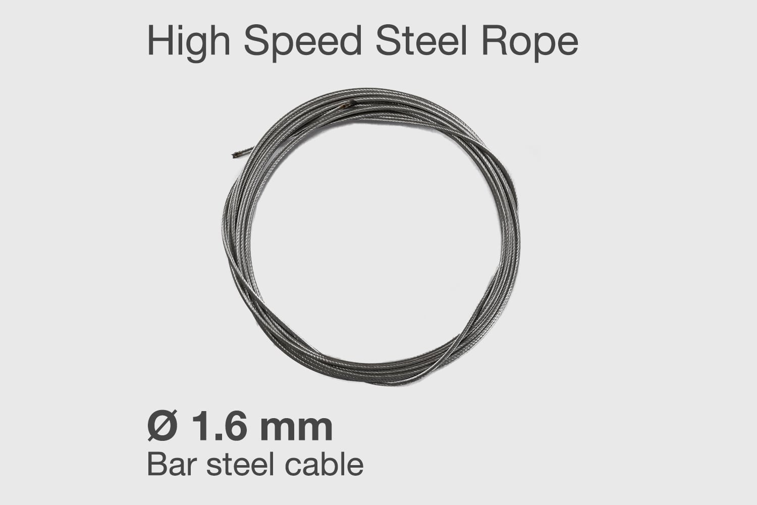 Decorar virar Ese Cable de Acero para Comba Double Under-er - Ø 1,6 mm