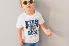 Camiseta Manga Corta Niño - BEAR_KIDS RULE THE BOX