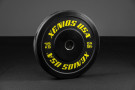 THE ESSENTIALS - Black Rubber Training Bumper Plates set - 150 Kg.