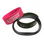 Latex Bracelets KIT - I Was Born RX - Black, Pink, Green